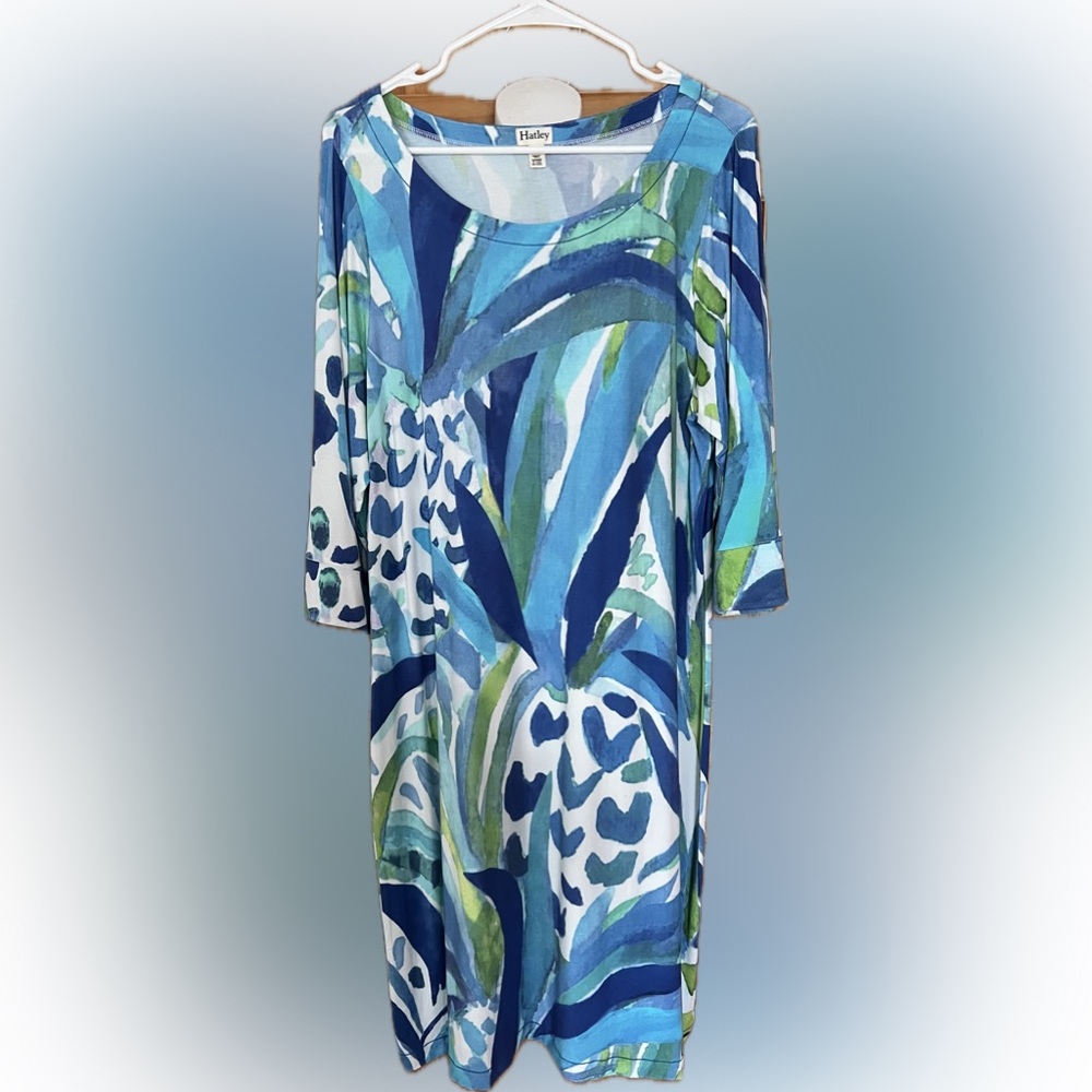Hatley dress XL .. beautiful beach colors